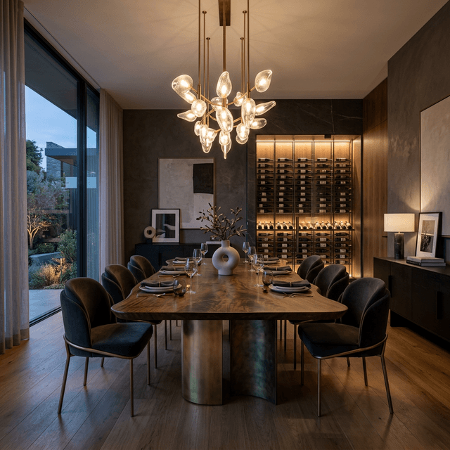 Empty Elegant Dining
